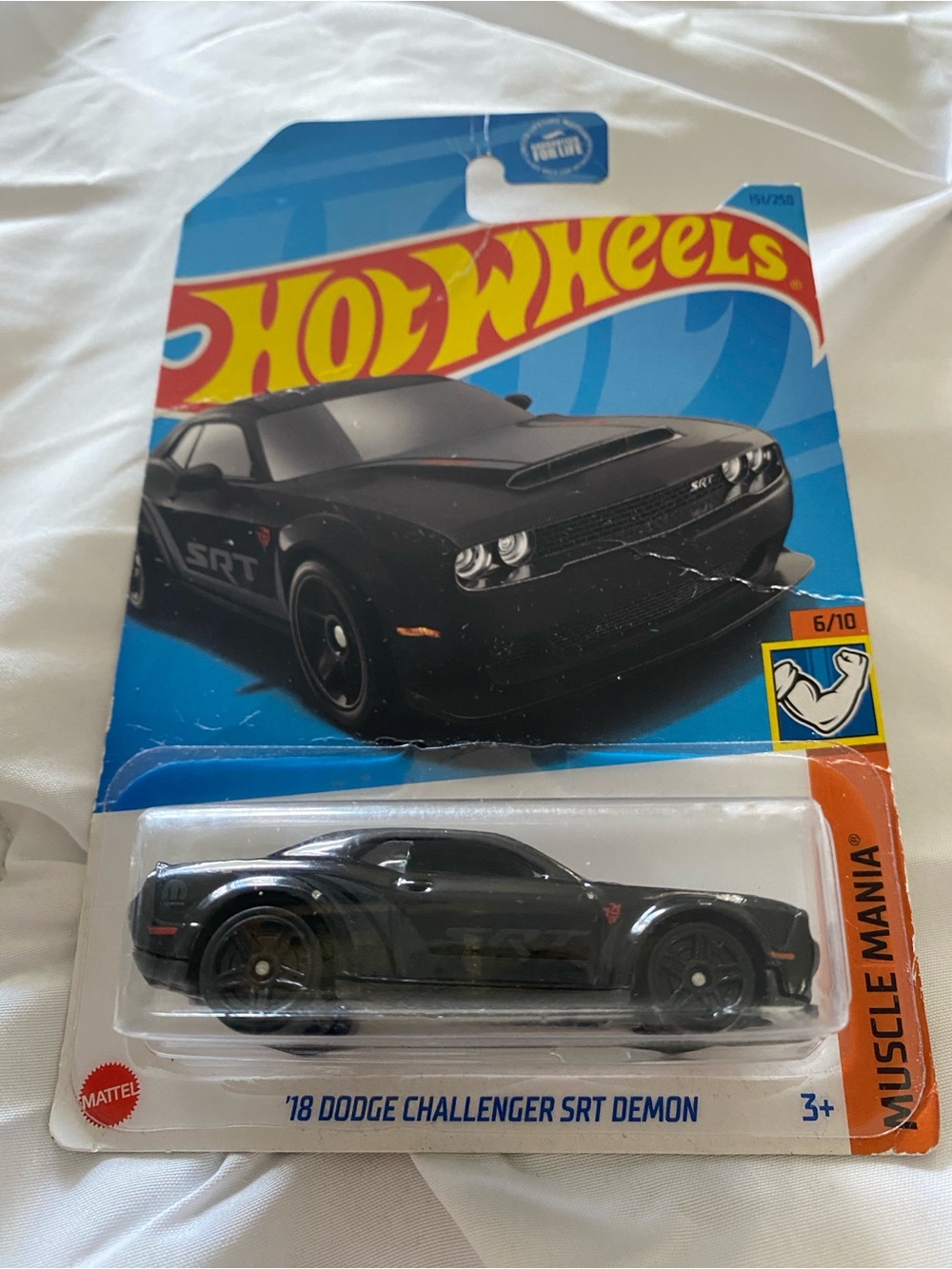 Hot Wheels '18 Dodge Challenger SRT Demon - Black